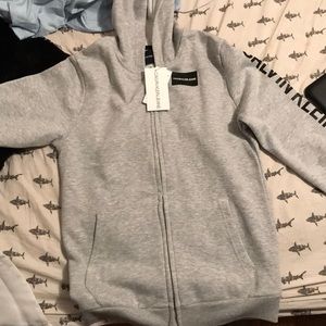 A Calvin Klein sweater